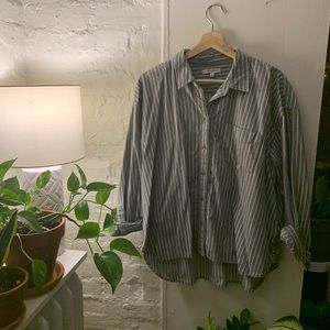 Madewell Striped Flannel